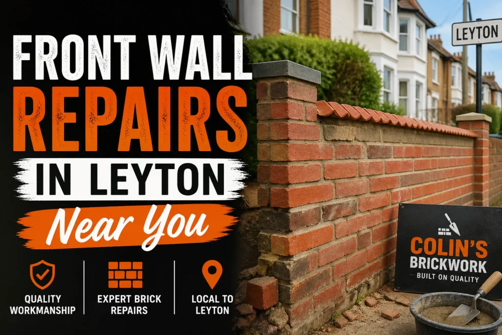 Best Front Wall Repairs in Leyton Near You