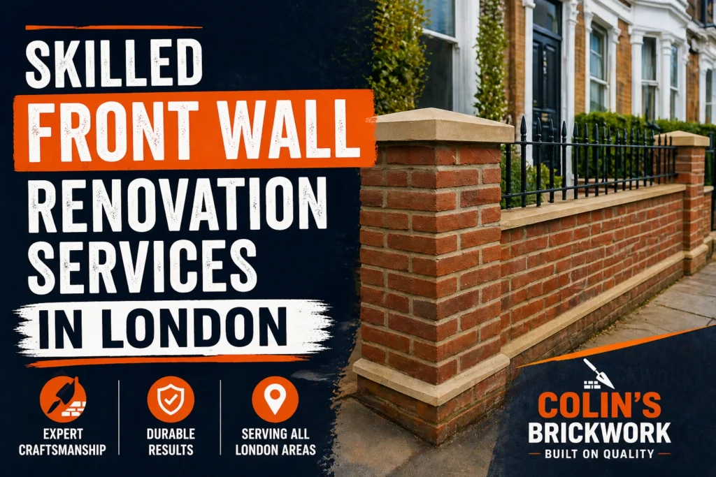 Skilled Front Wall Renovation Services in London