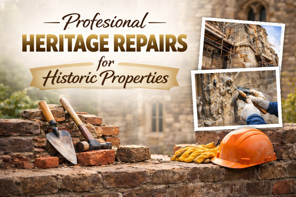Professional Heritage Repairs for Historic Properties